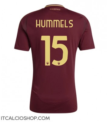 AS Roma Mats Hummels #15 Prima Maglia 2024-25 Manica Corta
